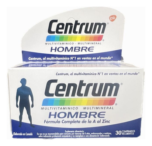 Centrum Hombre 30 Comprimidos