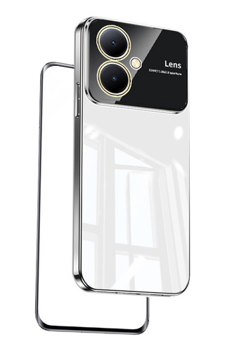 Case For Vivo Y78 Y36 Transparente Tener Vidrio Membrana [u]