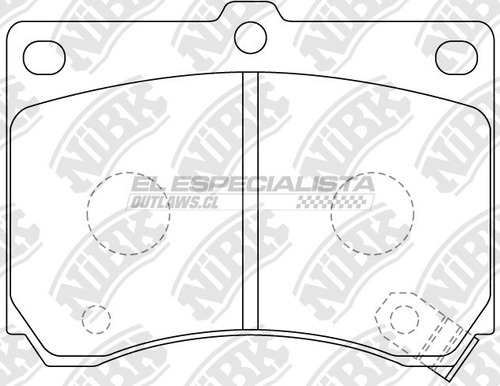 Pastilla De Freno Delantera Mazda Mx-3 1996