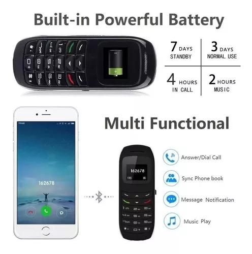 Micro Mini Telefono Celular Bm70 Manos Libres El Mas Pequeño
