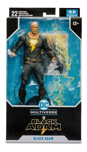 Boneco de ação Dc Multiverse Black Adam 12