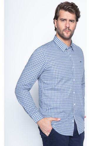 Camisa Penrith Azul Fw2024 New Man