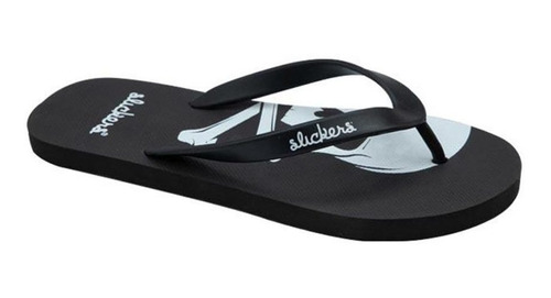 Sandalia Pata Gallo Ligera Slickers Rs60 Negro Para Hombre