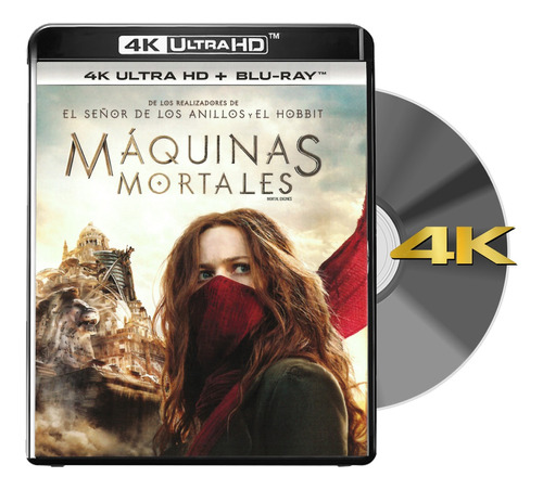 Blu Ray 4k Maquinas Mortales