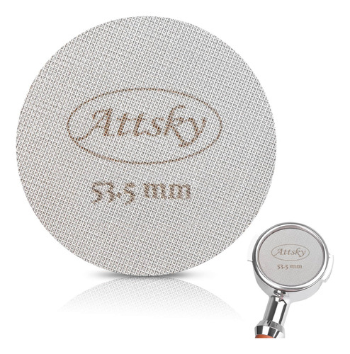 Attsky Pantalla De Disco De Espresso De 2.106 In, Filtro De