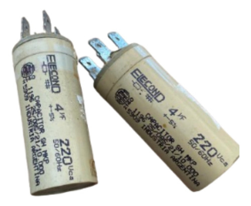 Capacitores Elecond 220- 4 Uf X3u. Consultar Stock