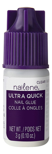 Nailene Pegamento Para Uñas Ultra Rápido, Duradero Pack 3