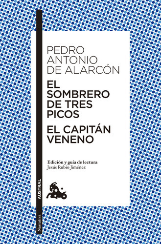 El Sombrero De Tres Picos / El Capitãâ¡n Veneno, De Alarcón, Pedro Antônio De. Editorial Austral, Tapa Blanda En Español