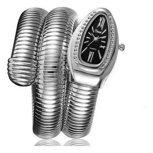 Reloj De Pulsera Mujer Cussi Serpente Cobra