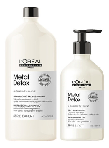 Kit Metal Detox L'oréal Shampoo + Condicionador Soin