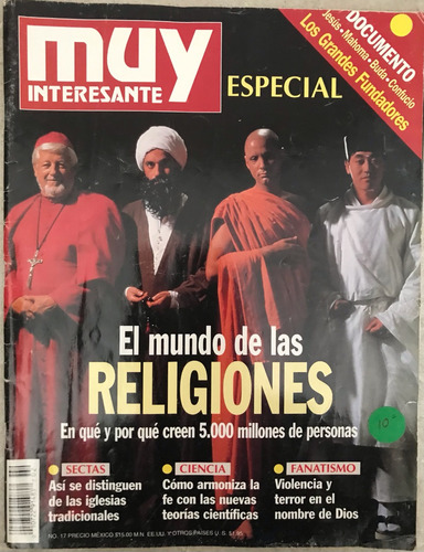 Revista Muy Interesante El Mundo De Las Religiones 1994