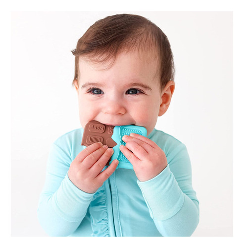 Nuby Mordedera De Barra De Chocolate De Silicona Para Más De
