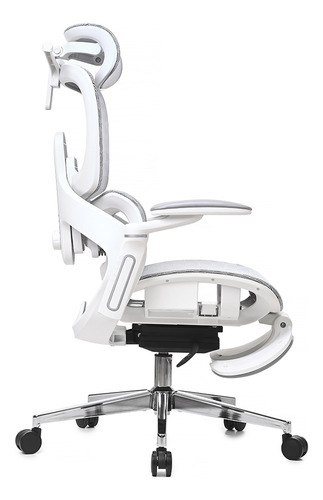 Cadeira Escritório Ergonômica Premium Sensetup Perfs E5 Nr17 Cor Branco