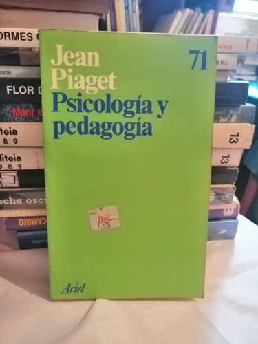 Jean Piaget Psicologia Y Pedagogia   #dc