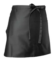 Comprar Faldon Negro Bolsillos Cocinero Chef Mozos Antimancha Bar