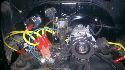 Fusca 81 Motor 1.300 Preto E Banco De Couro Perfeito Estado
