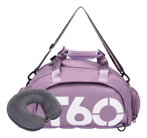 Mochila Bolsa Mala Para Viagem Academia Fitness Transversal Cor Lilás T60 Menor preço em Mochila Bolsa Mala Para Viagem Academia Fitness Transversal Cor Lilás T60