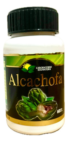 Alcachofa 60 Cápsulas De 500mg 100% Natural