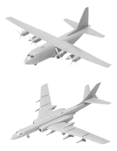 2x 1/144 Escala Jet Model H 6k 4d Para La Colección De [u]