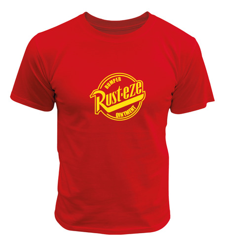 Camiseta Rust-eze Cars Rayo Mc Queencars Rayo Mc Queen Disne