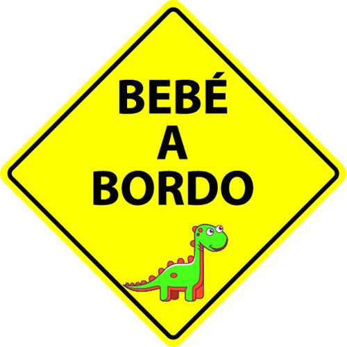 Sticker Bebé A Bordo (2 Unidades ) Dyno Niño