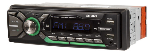 Estéreo 1 Din Aiwa Aw-3269bt Mp3 Doble Usb Luz Led 4x50w