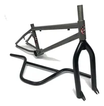 Comprar Kit Cuadro + Horquilla + Manubrio Fad Junior Bmx R20 - Racer Color Laca