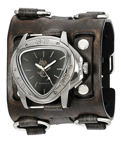 Reloj Nemesis 928fwb-s Silver Dragon Series Para Hombre Con