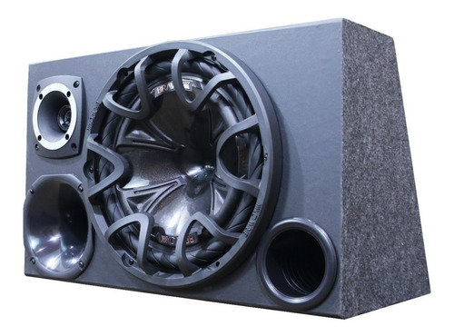 Caixa Som Trio Subwoofer Bravox 12 350 W Rms Carro