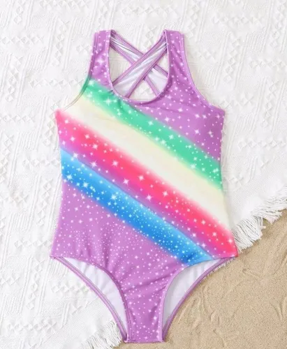 comprar Traje De Baño Shein Niñas Una Pieza