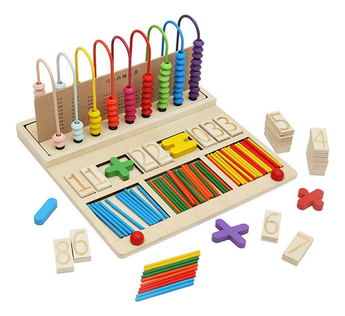 Juguete De Matemáticas Montessori Para Conexión De Perlas