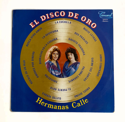 Vinilo Lp Hermanas Calle - El Disco De Oro / Excelente 