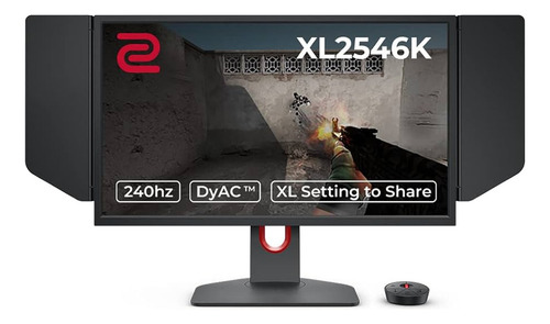 Monitor Gamer Benq Xl2546k 24.5 Fhd Tn 240hz Hdmi Dp