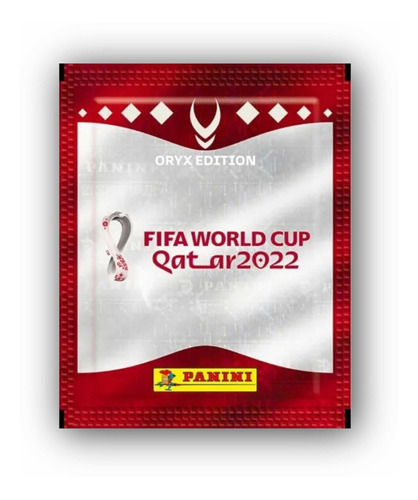 5 Sobres Con 5 Estampas Panini Oryx Mundial Qatar 2022