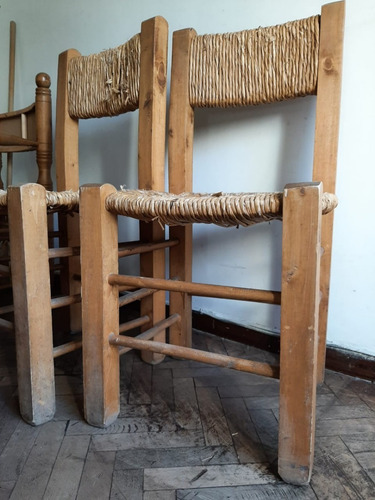 Imagen 4 de 6 de Mesa Y Sillas De Madera