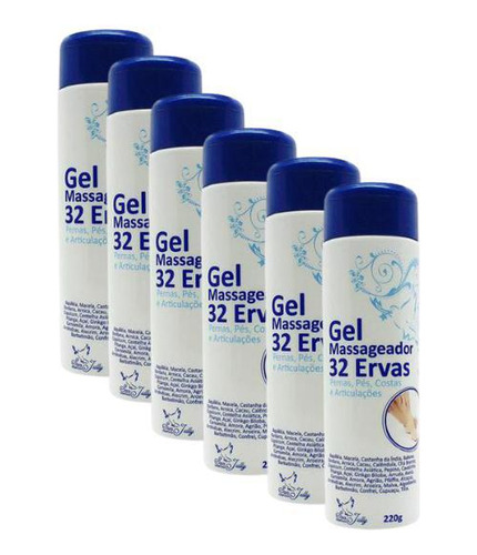 Gel Massageadora 32 Ervas Apinil 200g