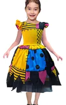 Comprar Disfraz Compatible Sally Novia De Jack Skellington Halloween Niña Terror Cosplay Sally Noches De Terror Pesadilla Antes De Navidad