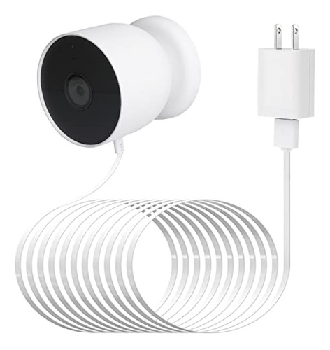 Cable De Alimentación Compatible Con Google Nest Cam (baterí