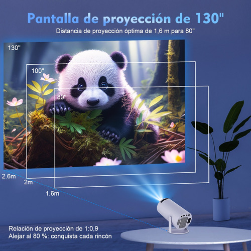 Proyector Portátil Magcubic Hy300pro 4k Android Wifi 260ansi