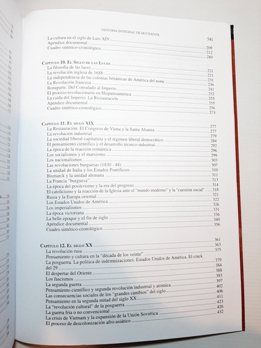 Imagen 6 de 10 de Libro Historia Integral De Occidente Hubeñak 2007 Ro 1588