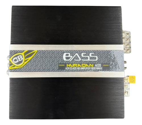 Dbhur4120 Amplificador Db Bass Huracan4120 1800w 4 Canales