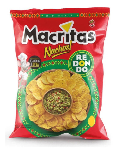Oferta! Nachos Redondo Macritas Original 150g Snack Sin Tacc
