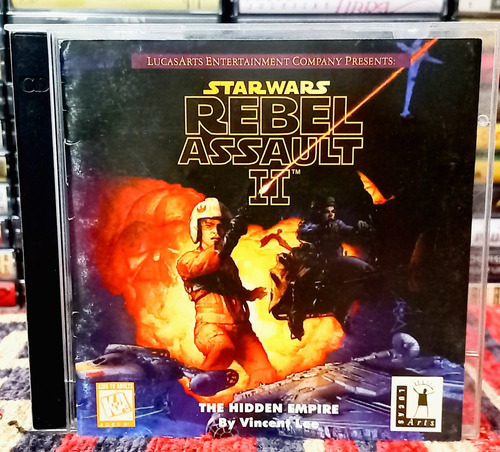 Star Wars Rebel Assault 2 Cd Juego Pc 1995 Impecable