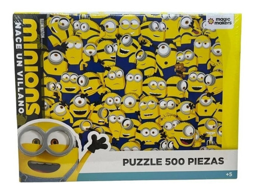 Minions Puzzle Rompecabezas 500 Piezas +5 Años
