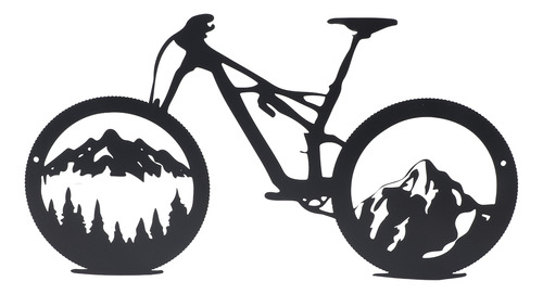 Arte De Pared De Metal Para Bicicleta De Montaña, Exquisito