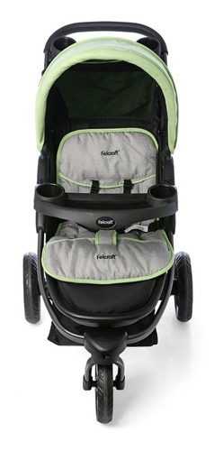 Imagen 3 de 10 de Cochecito Coche Bebé Jogger 3 Ruedas C/ Huevito Felcraft
