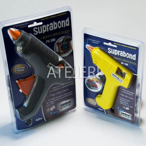 Imagen 3 de 3 de Pistola Encoladora Chica Art Hx100 Marca Suprabond
