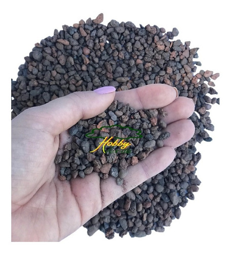 Imagem 5 de 10 de Argila Expandida 3 A 9 Mm Caqueira Terrário Bonsai 1l