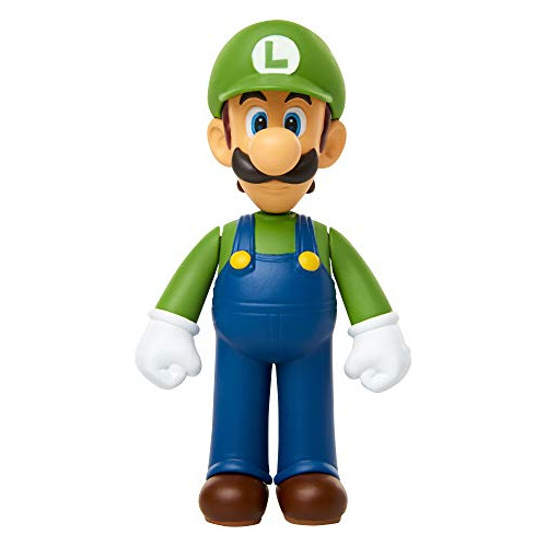 Super Mario Action Figure 2.5 Inch Standing Luigi 4l5z7