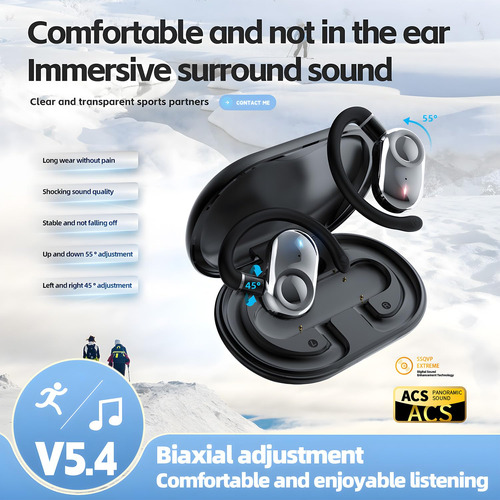 Auriculares De Traducción Amzish Real Time, 144 Idiomas, Ina